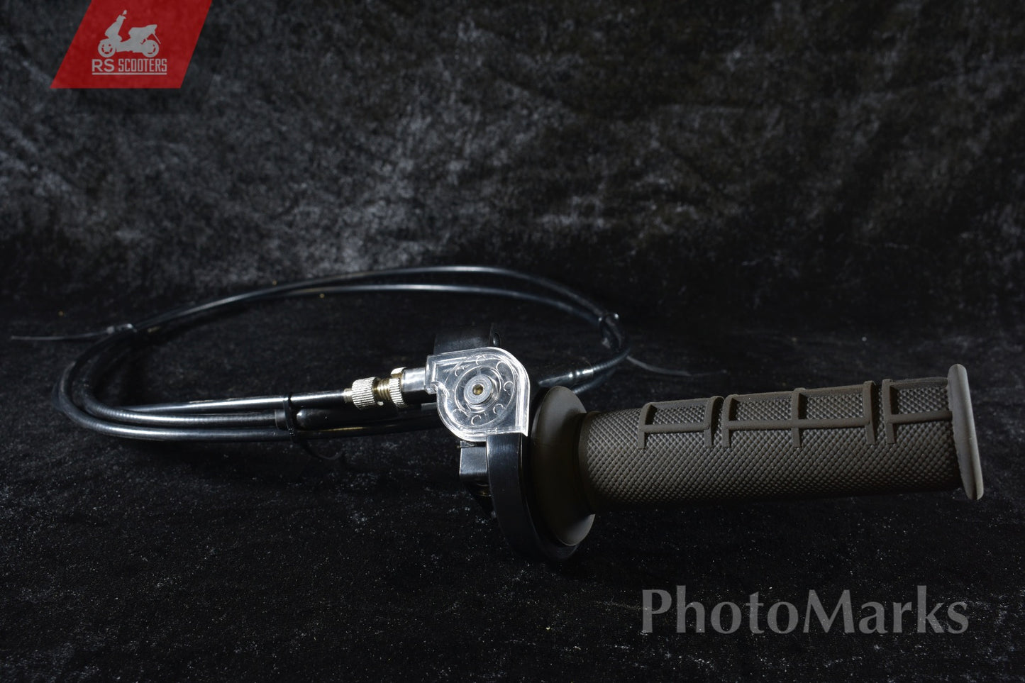Stage6 short stroke throttle grip universal Yamaha Aerox / Aprilia SR50 / Peugeot Speedfight