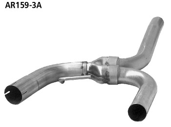 Komplettauspuffanlage Bastuck Alfa Romeo 159