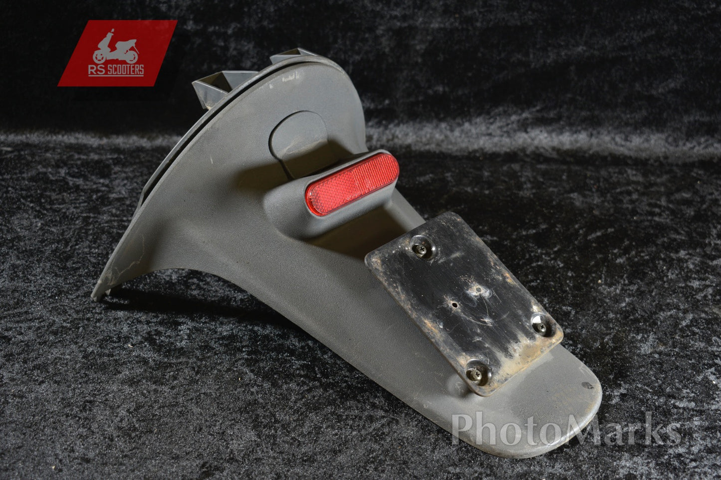 Piaggio ZIP 2 Spritzschutz original Kennzeichenhalter