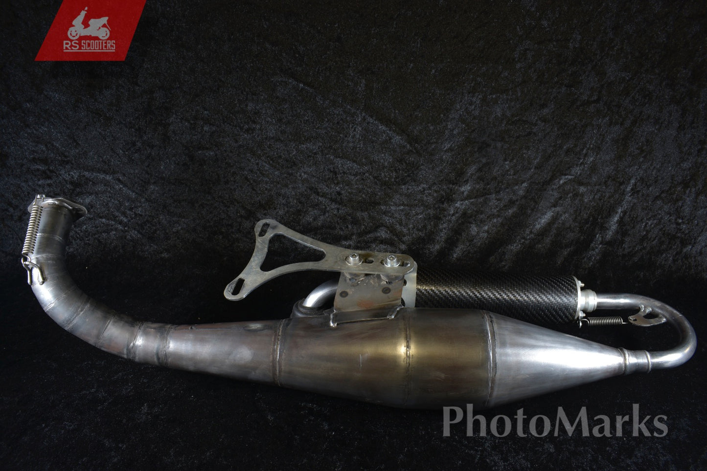 Stage6 R1200 Sportauspuff Minarelli liegend Yamaha Aerox / Aprilia SR50