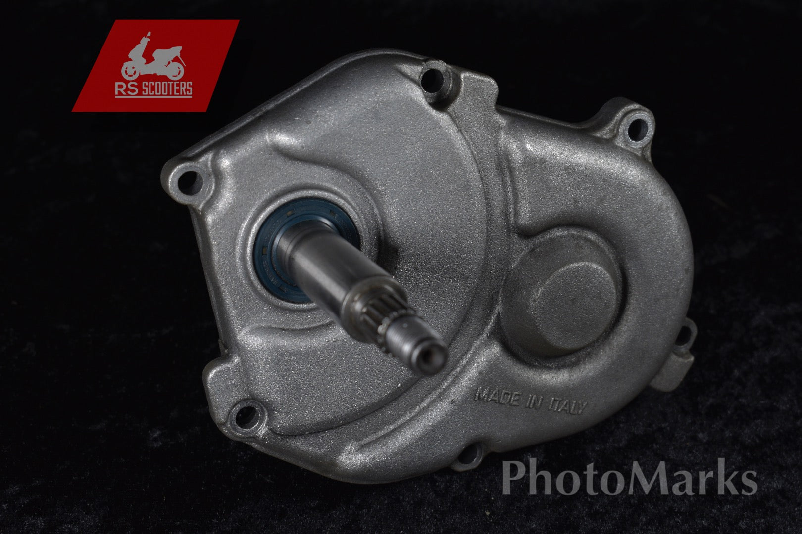 Getriebedeckel Top Performances Schwarz Für Rex Silverstreet 50 Yamaha Aerox Cat