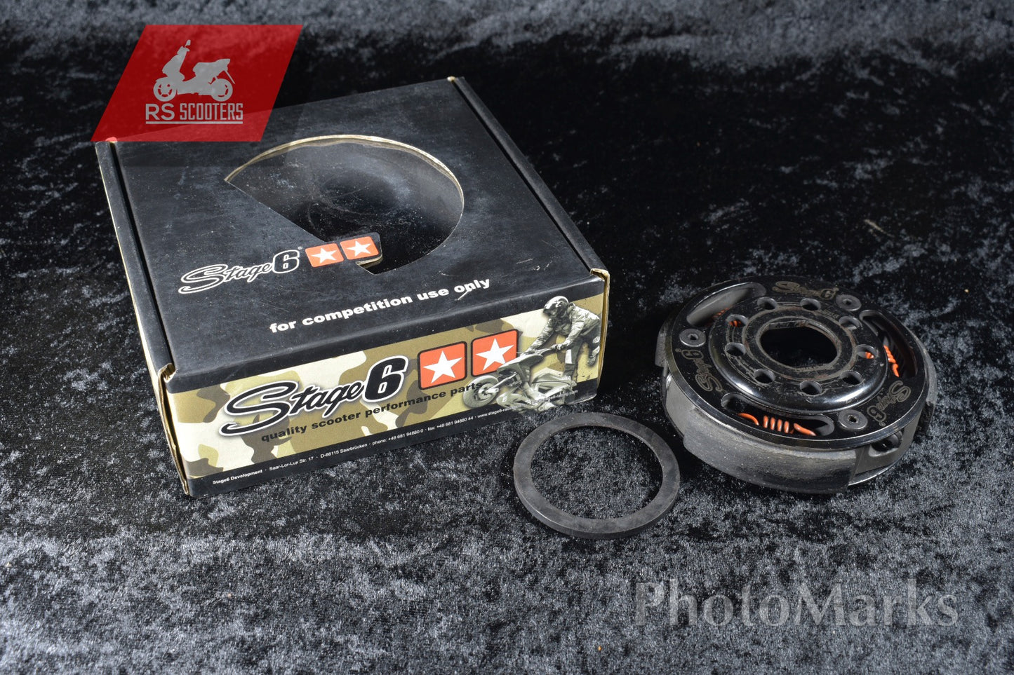 Stage6 Torque Control Mk2 107mm Minarelli liegend Yamaha Aerox / Aprilia / MBK / Italjet / Peugeot