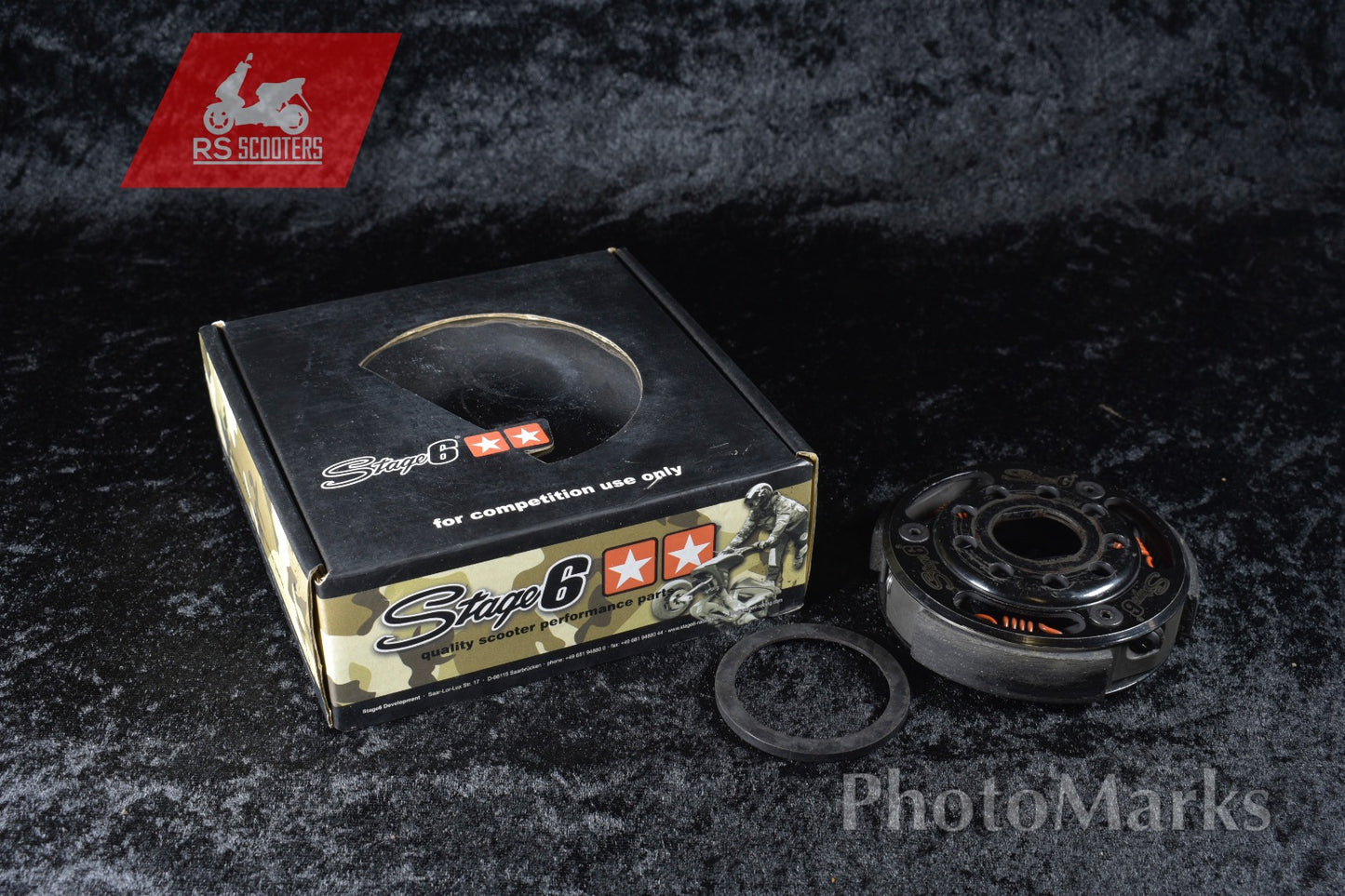 Stage6 Torque Control Mk2 107mm Minarelli liegend Yamaha Aerox / Aprilia / MBK / Italjet / Peugeot