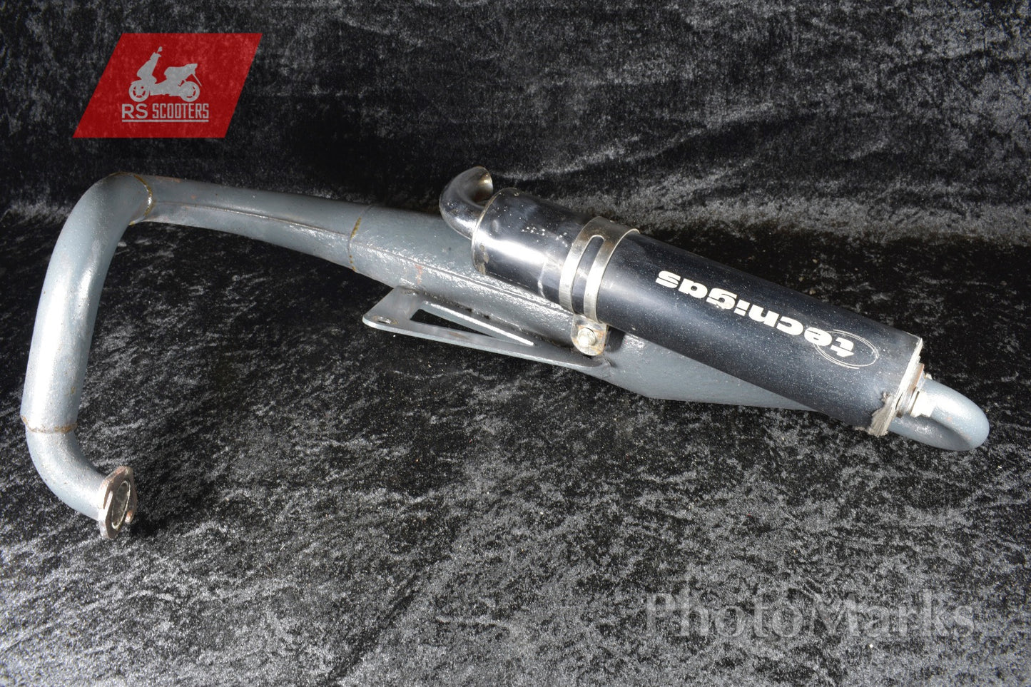 Tecnigas Tek Sportauspuff Peugeot stehend Speedfight / TKR / Elystar / Vivacity und mehr
