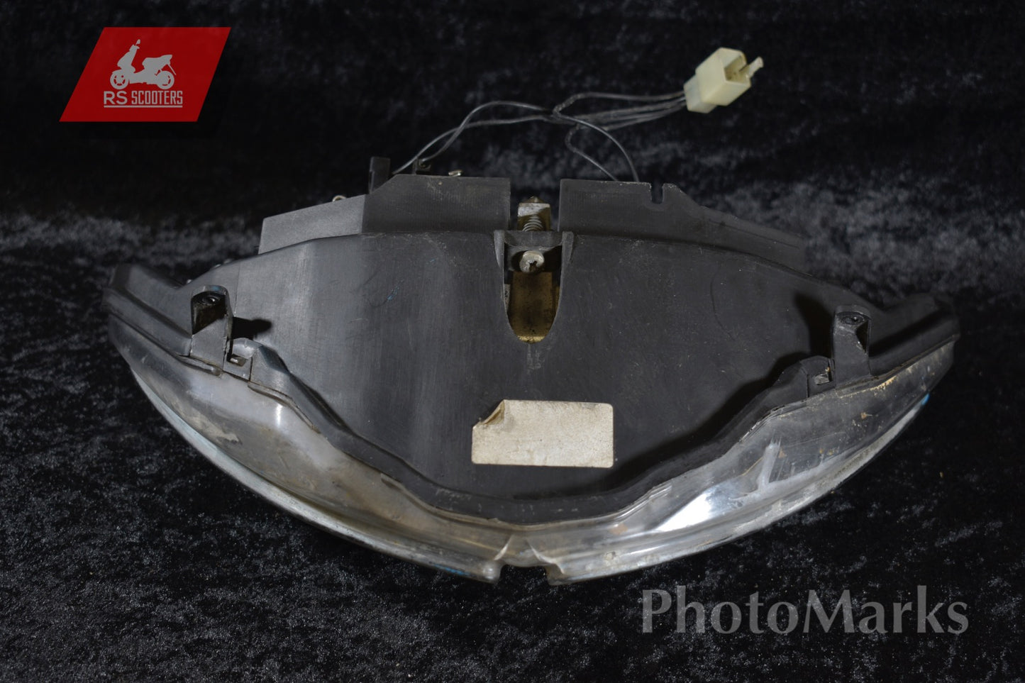 Scheinwerfer Original schwarz Peugeot Speedfight 2