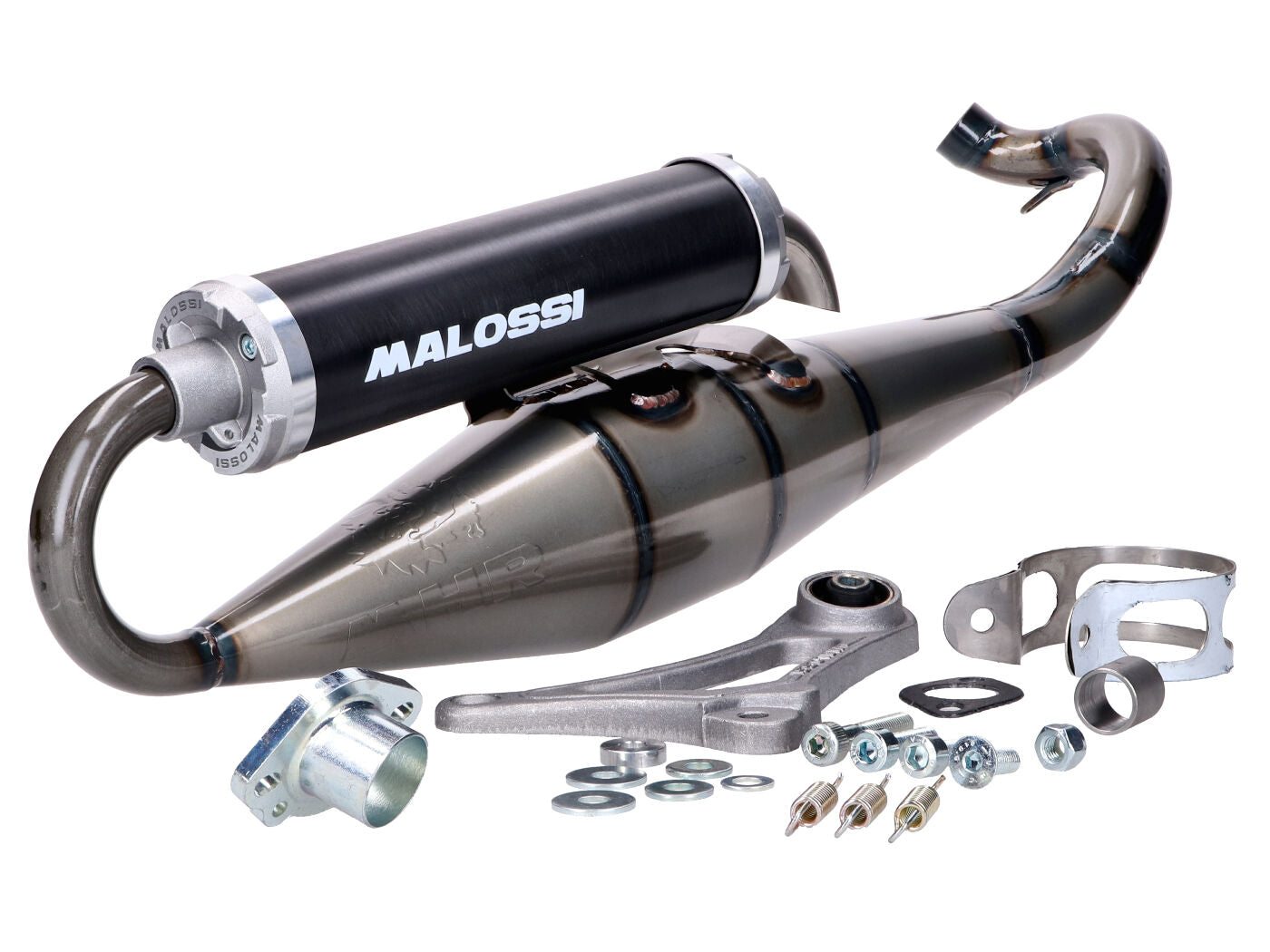 Auspuff Malossi MHR Scooter Racing Minarelli liegend