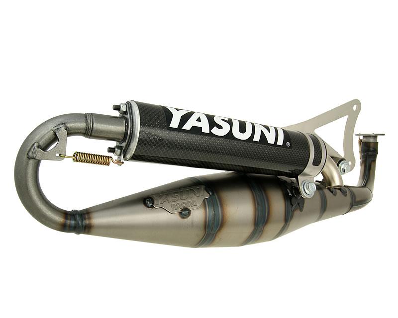 Yasuni C16 Sportauspuff Minarelli liegend